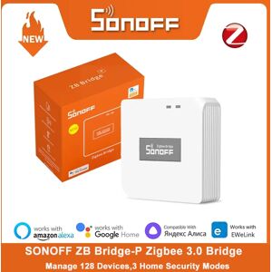 SONOFF ZigBee Hub Bridge Pro - Passerelle Zigbee 3.0 WiFi Double Protocole - Jusqu'à 128 Appareils
