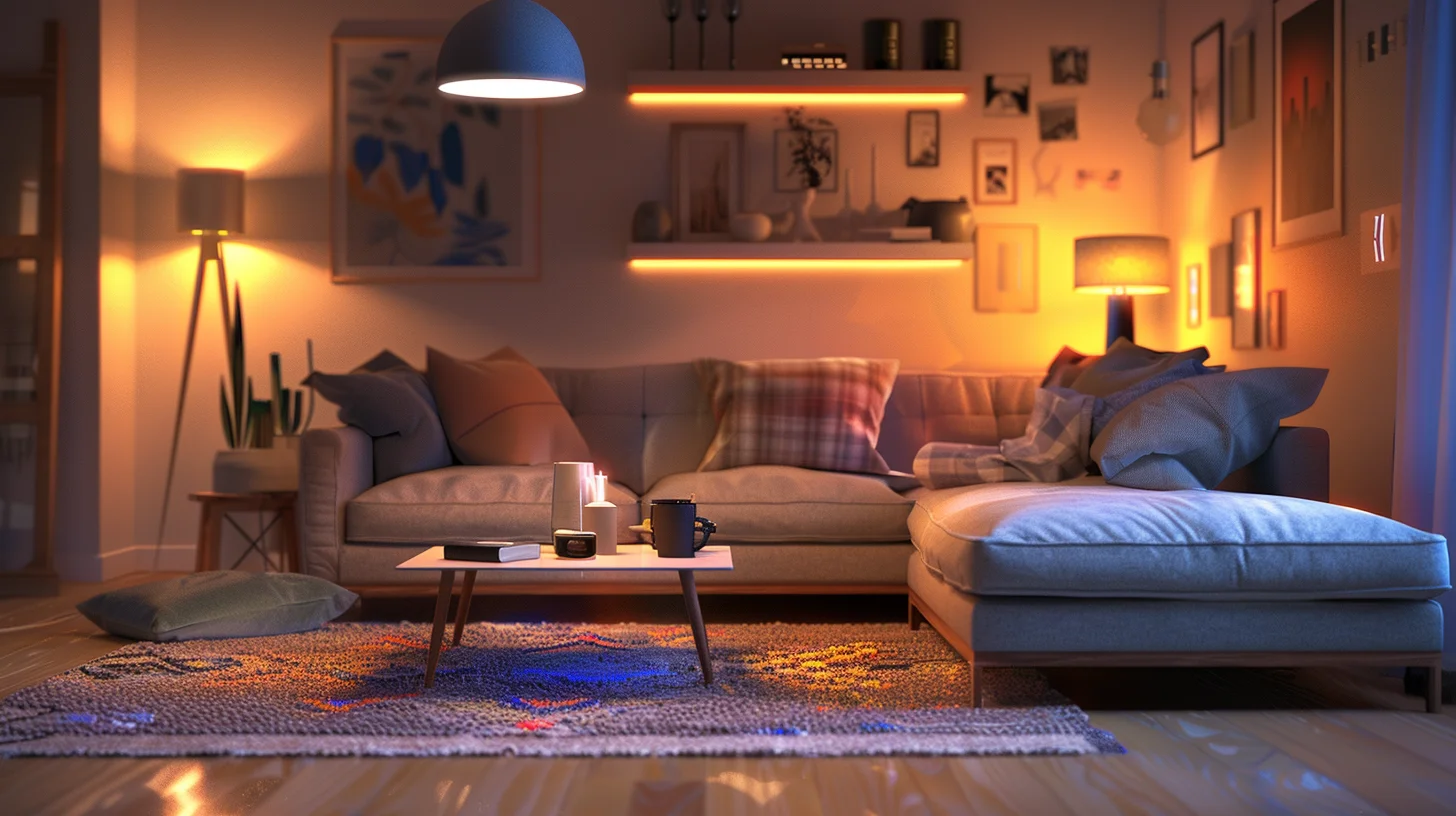 Créez des ambiances uniques avec un éclairage connecté personnalisé