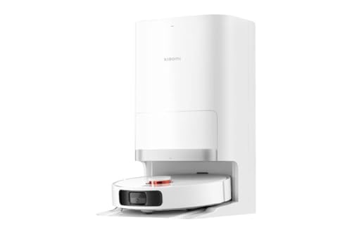 xiaomi robot vacuum x20+ aspirateur robot, station tout en un (puissance d'aspiration de 6000 pa ; 140 min autonomie ; autonettoyage, vidage, séchage et remplissage d'eau ; application/contrôle)