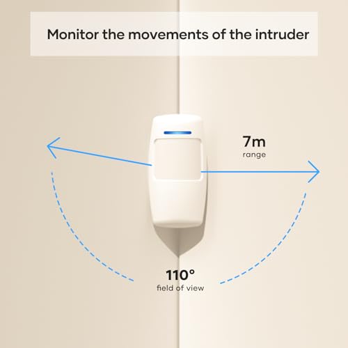 agshome alarme maison sans fil 15 pack wifi alarme sécurité système cambrioleur sans fil 120db, kits de sécurité pour la maison, extensible à volonté compatible avec alexa, google assistant