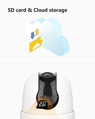 imou 2k(3mp) caméra surveillance wifi intérieure caméra 360° connectée smartphone avec détection humaine ai suivi intelligent sirène audio bidirectionnel compatible alexa pour bébé/animaux