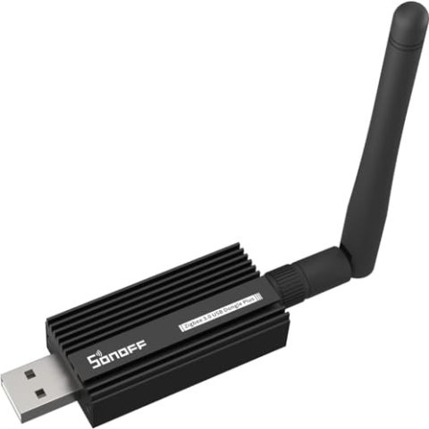 sonoff zigbee 3.0 usb dongle plus, efr32mg21 coordinator, universelle usb zigbee hub, passerelle zigbee pour home assistant