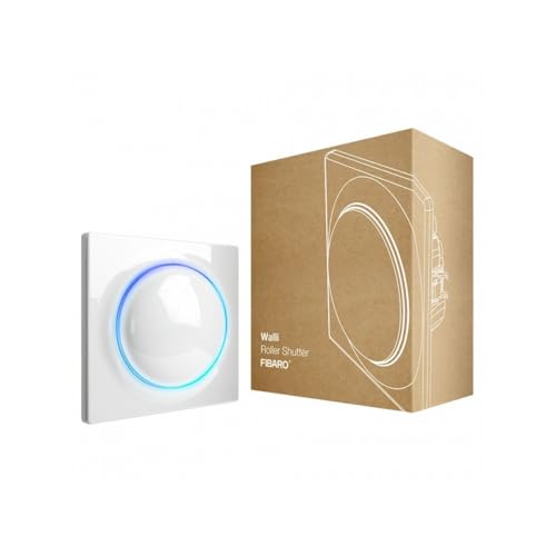 fibaro walli roller shutter / interrupteur intelligente pour volet roulant z wave +, blanc