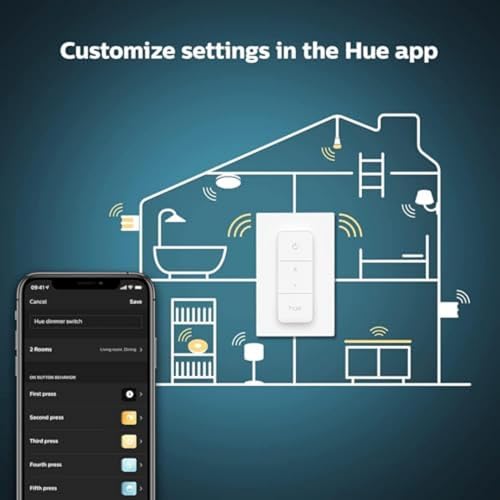 philips hue dim switch télécommete nomade variateur de lumière v2
