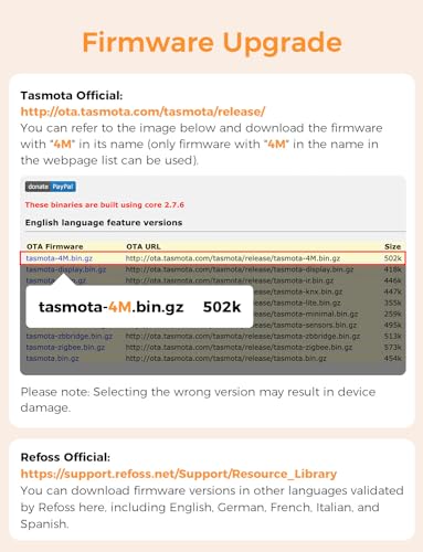 refoss tasmota prise de courant avec compteur électrique, mini wlan esp8266 prise de courant compatible avec home assistant, zwave, iobroker, mqtt, domoticz