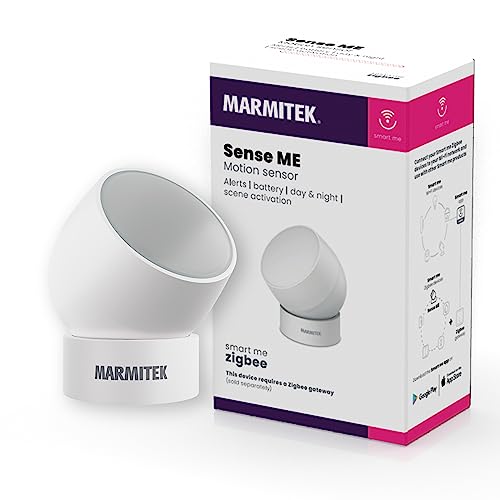 détecteur de mouvement zigbee marmitek sense me compatible avec home assistant mqtt zigbee 3.0 motion sensor détecte le mouvement pour faire fonctionner des lampes ou des appareils