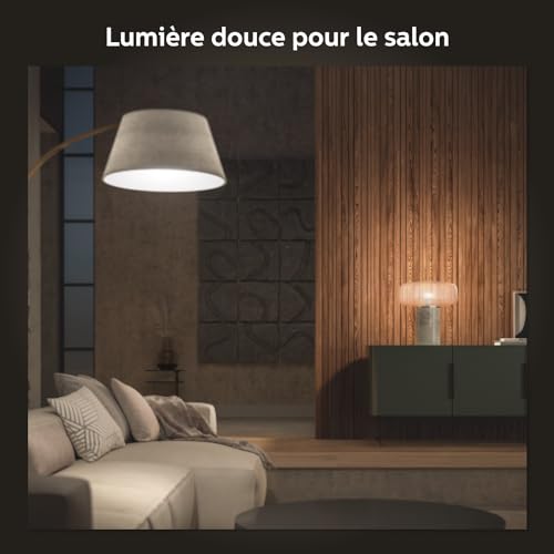 philips hue white & color ambiance, ampoule led connectée e27,equivalent 75w, compatible bluetooth, pack de 2