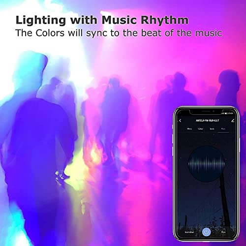 antela ampoule connectée wifi e27 led multicouleurs rgb + cct 2700k 6500k, compatible avec alexa/google home, ampoule intelligente pas besoin de hub, 4 pcs