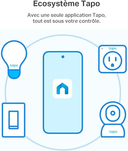 tapo ampoule connectée wifi, ampoule led e27 multicolore 2500k 6500k, dimmable 8.7 w 806lm, compatible avec alexa et google home, commande vocale, economie d'énergie, tapo l530e(2 pack)