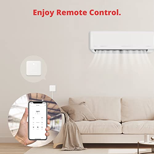 switchbot hub mini télécommande intelligente, port infra rouge, wi fi compatible, commande climatisation, compatible avec alexa, google home, siri, ifttt