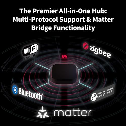 aqara hub m3 pour la domotique, matter controller, routeur de bordure thread, doté de zigbee, bluetooth, wi fi, poe, ir, prend en charge alexa, google assistant, apple homekit, smartthings, ifttt