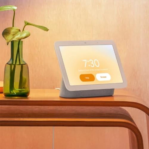 nest hub google 2nd gen : assistant virtuel ia. automatisez votre maison, contrôlez vos appareils et profitez de l'audio multi room