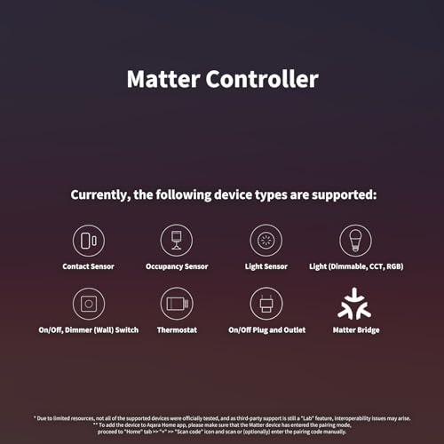 aqara hub m3 pour la domotique, matter controller, routeur de bordure thread, doté de zigbee, bluetooth, wi fi, poe, ir, prend en charge alexa, google assistant, apple homekit, smartthings, ifttt