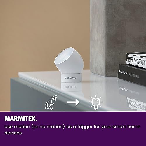 détecteur de mouvement zigbee marmitek sense me compatible avec home assistant mqtt zigbee 3.0 motion sensor détecte le mouvement pour faire fonctionner des lampes ou des appareils