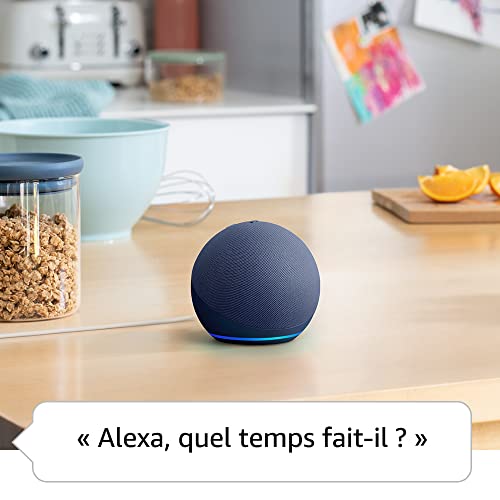 echo dot (nouvelle génération) | enceinte connectée bluetooth et wi fi au son puissant encore plus imposant, avec alexa | blanc