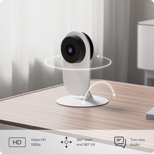 agshome alarme maison sans fil avec camera1080p pour des scénarios de sécurité intelligents, 120db alarme maison connectée 2.4ghz, kit alarme maison sans fil avec camera 9pack compatible avec alexa