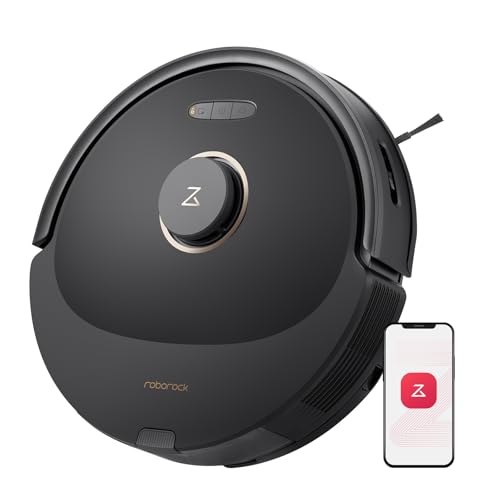 roborock q8 max aspirateur robot avec brosse duoroller, robot aspirateur laveur aspiration de 5 500 pa, robots aspirateurs avec navigation lidar, évitement des obstacles, cartographie multi niveaux