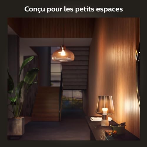philips hue white, ampoule led connectée e27, pack de 4