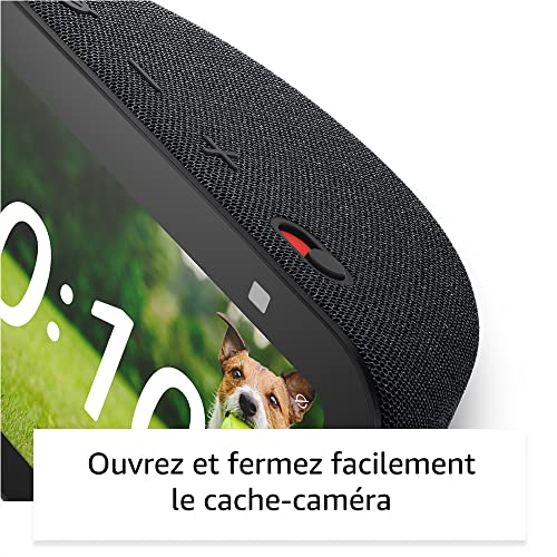 echo show 5 (nouvelle génération) | Écran tactile connecté compact avec alexa pour le contrôle de votre maison connectée et bien plus | bleu gris