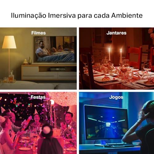 tapo ampoule connectée wifi, ampoule led e27 multicolore 2500k 6500k, dimmable 8.7 w 806lm, compatible avec alexa et google home, commande vocale, economie d'énergie, tapo l530e