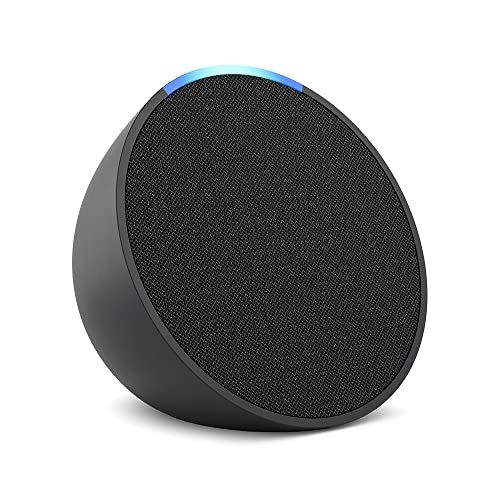 echo pop (nouvelle génération) | enceinte connectée bluetooth et wi fi compacte au son riche, avec alexa | anthracite