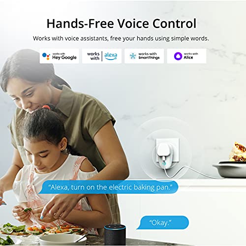 sonoff s26r2 prise connectée wifi intelligente(2 pcs), compatible avec alexa & google home assistant, prise en charge ifttt, prise intelligente avec minuterie prise de courant prise télécommandée