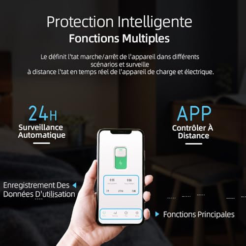 tongou 25a diy interrupteur intelligent compatible avec alexa, google assistant, tuya/smart life app contrôle à distance, rail din commutateur wifi avec mesure, commande vocale et fonction de temps