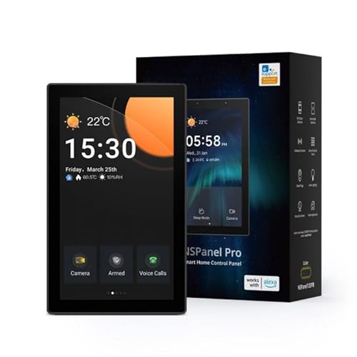 sonoff nspanel pro 120pb zigbee panneau de commande domotique