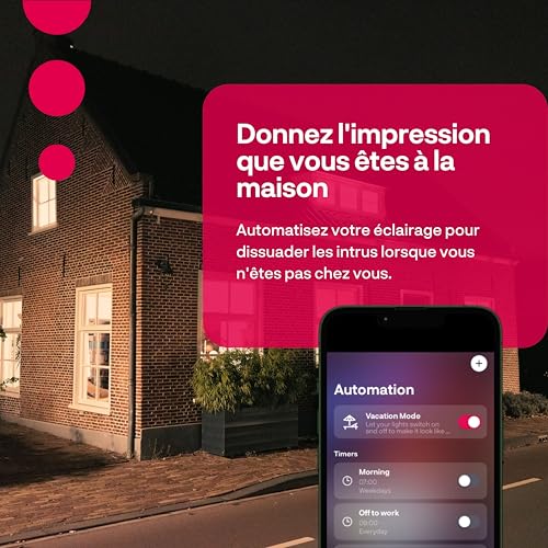innr e27 smart filament ampoule led, zigbee e27 ampoule connectée, led intelligente à intensité variable, fonctionne avec hue*/ home assistant/homey/alexa, blanc chaud à blanc froid, 610lm, 1 pack