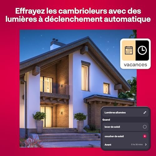 innr zigbee ruban led connecté 2m, fonctionne avec hue* et alexa (pont requis), bande led blanche chaude à froide, bandeau led rgb, lightstrip, bande lumineuse led autocollante, 1000 lm