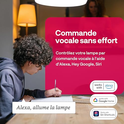innr e27 smart filament ampoule led, zigbee e27 ampoule connectée, led intelligente à intensité variable, fonctionne avec hue*/ home assistant/homey/alexa, blanc chaud à blanc froid, 610lm, 1 pack