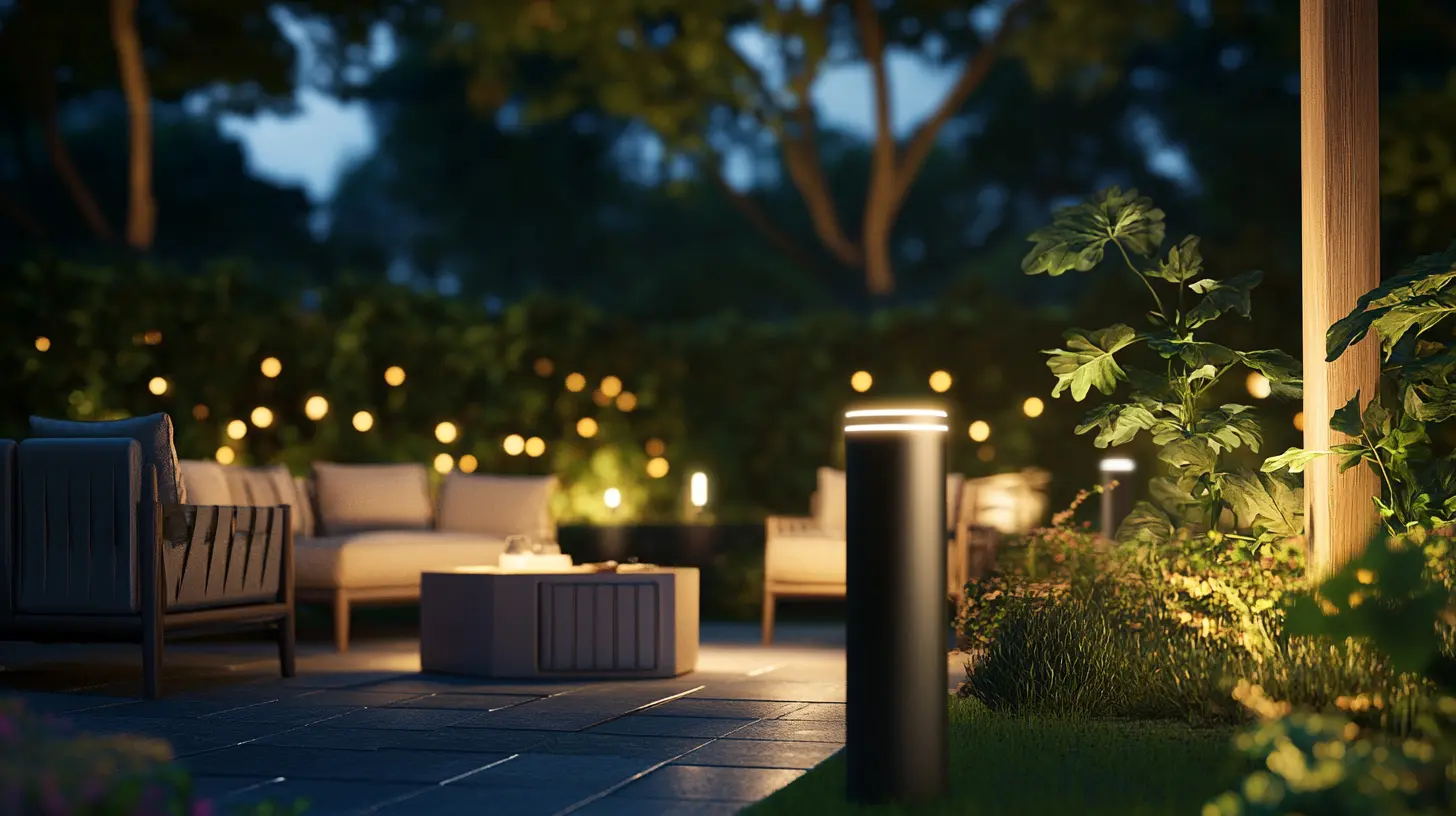 Créer un éclairage extérieur parfait avec les spots connectés Nanoleaf Lines