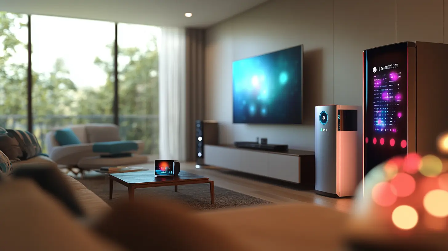 Les Appareils Connectés LG et leur Hub Intelligent Révolutionnent Nos Maisons