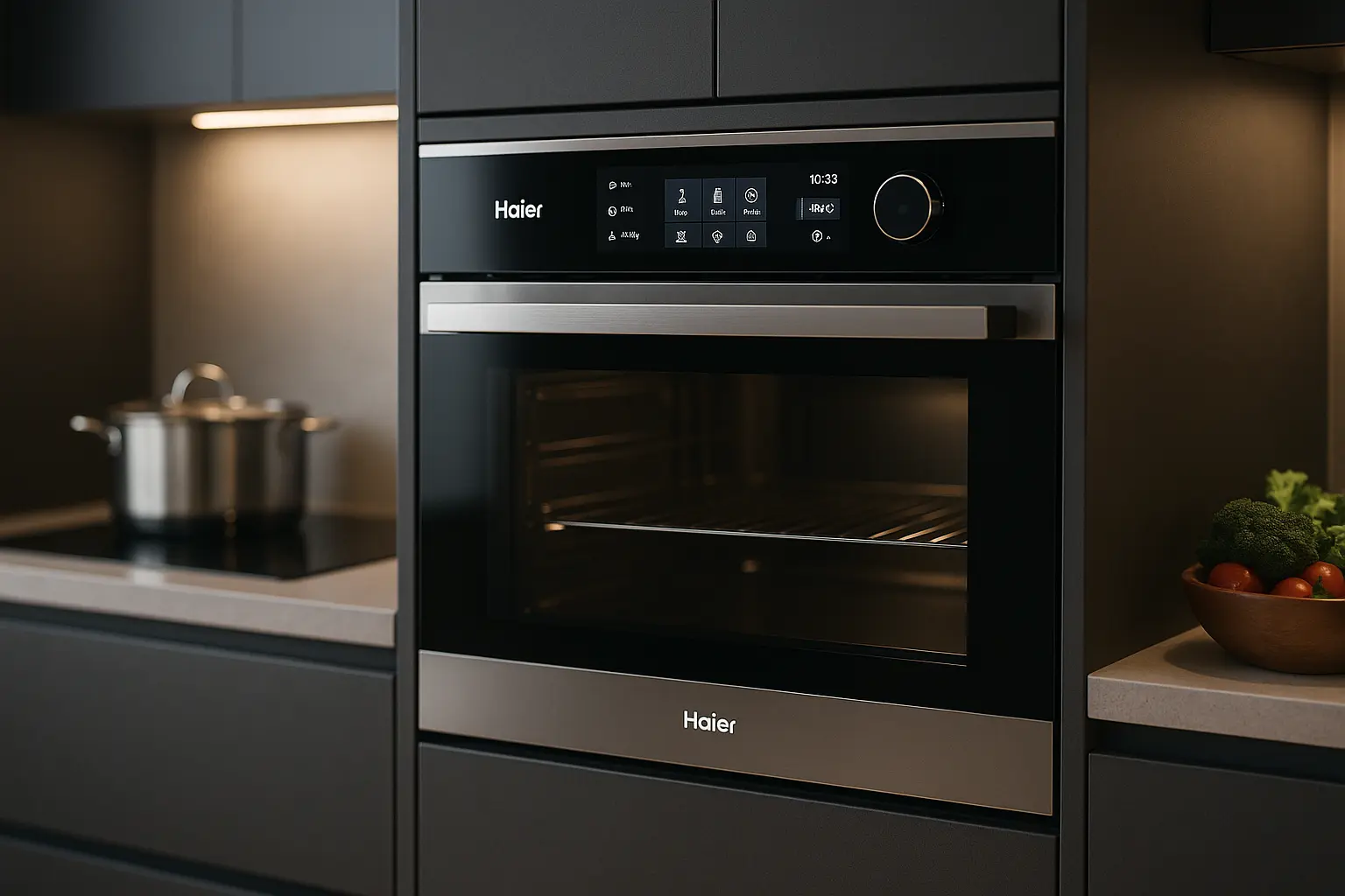 Four intelligent Haier : cuisinez en toute simplicité grâce à l’IA