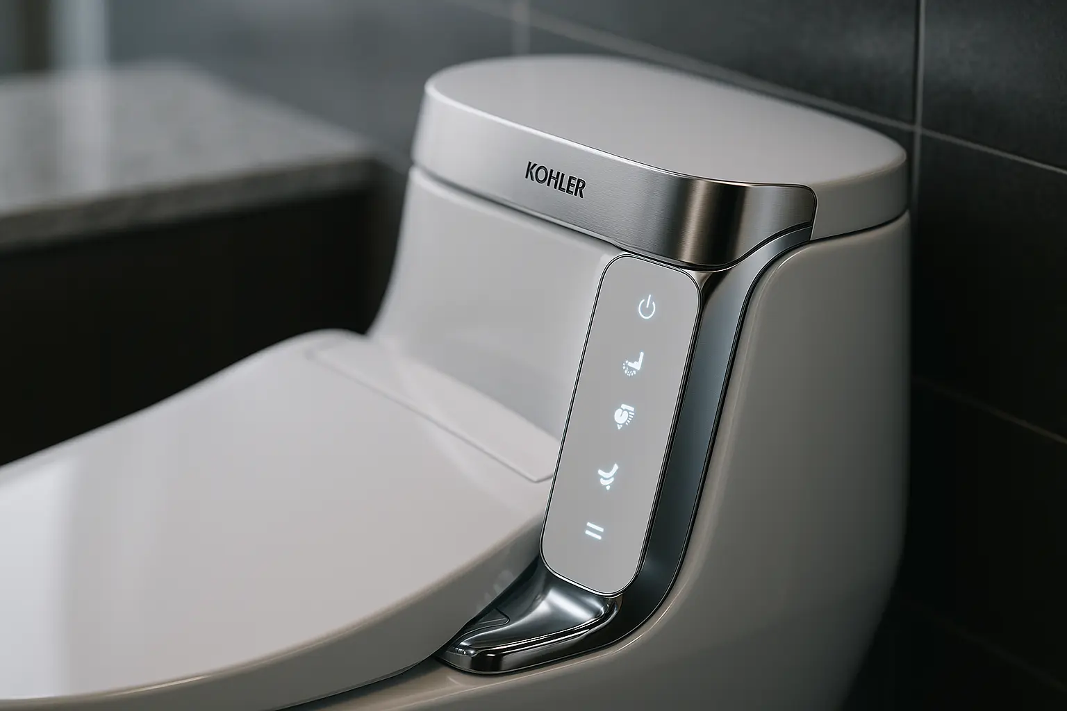 Kohler propose un accessoire innovant pour analyser vos toilettes