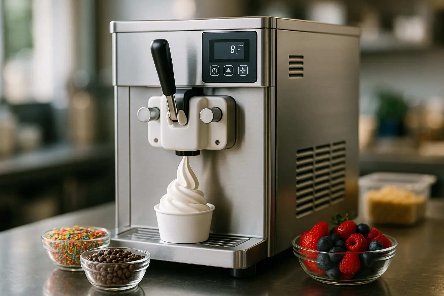 Machine à glace à l’italienne pour les pros : Acheter ou Louer ? Et à quel prix ?