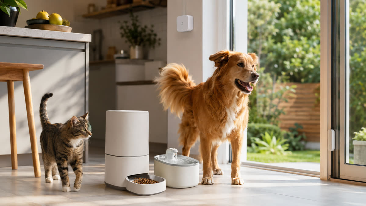 Chat ou chien seul à la maison : 7 automatisations utiles et 4 à éviter