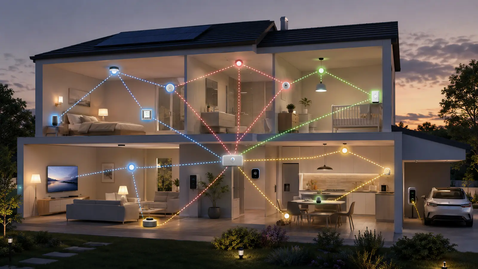 Wi-Fi, Zigbee, Thread et Matter : comprendre les différences